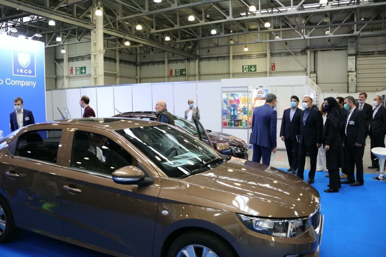 حضور خودروسازان ایرانی در نمایشگاه مسکو