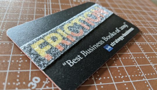 friction by roger dooley - sensory marketing business card