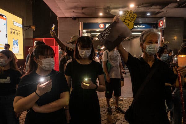 Hong Kong Forces Tiananmen Vigil Group to Delete Online Presence