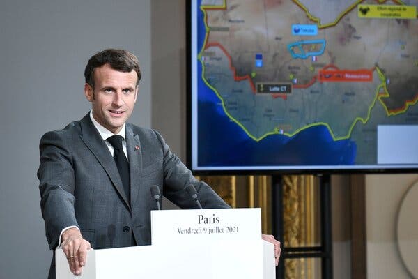 مکرون می گوید نیروهای فرانسوی سرکرده داعش را در صحرا کشتند