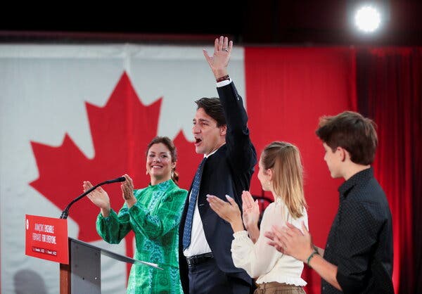 Trudeau Wins, but Is Diminished by a Futile Election